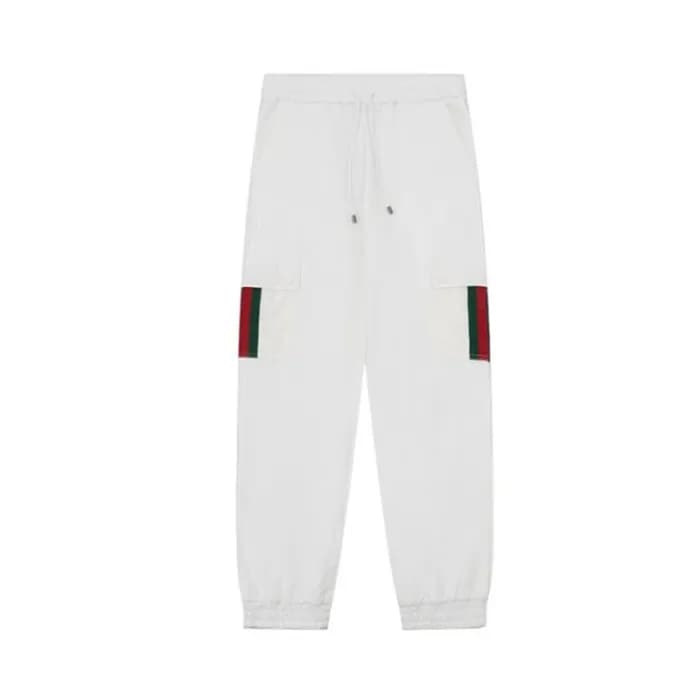 구찌 남성 캐쥬얼 화이트 팬츠 - Gucci Mens White Pants - gu1010… - 1