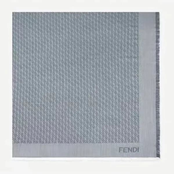펜디 여성 그레이 머플러 - Fendi Womens Gray Muffler - fe539x - 1
