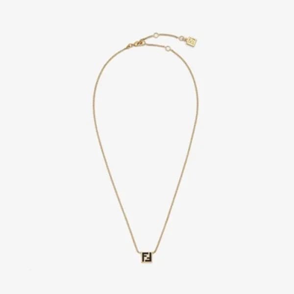 펜디 여성 옐로우 골드 목걸이 - Fendi Womens Yellow-gold Neckla… - 1