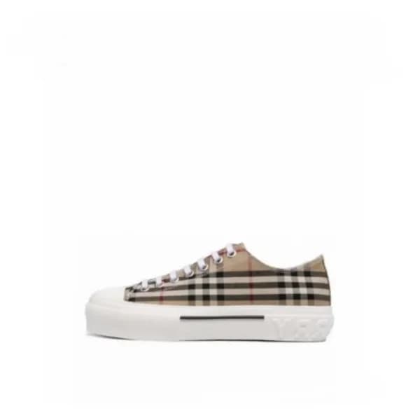 버버리 남/녀 베이지 스니커즈 - Burberry Unisex Beige Sneakers … - 1