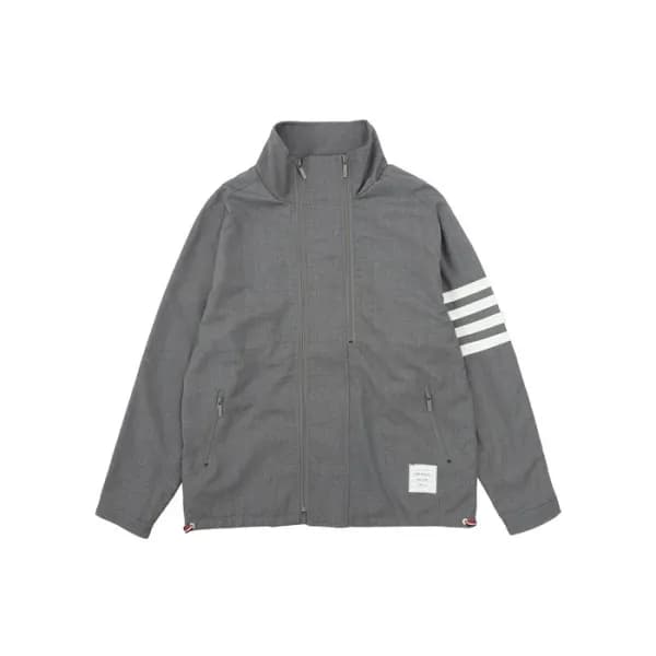 톰브라운 남성 그레이 자켓 - Thom Browne Mens Gray Jackets - t… - 1