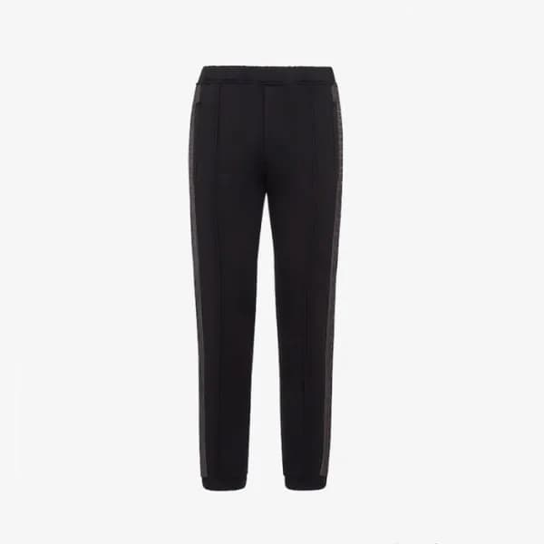펜디 남성 블랙 트레이닝 팬츠 - Fendi Mens Black Pants - cl151x - 1