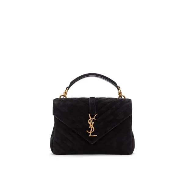 입생로랑 여성 블랙 퀄티드 백 - Saint Laurent Womens Black Coll… - 1