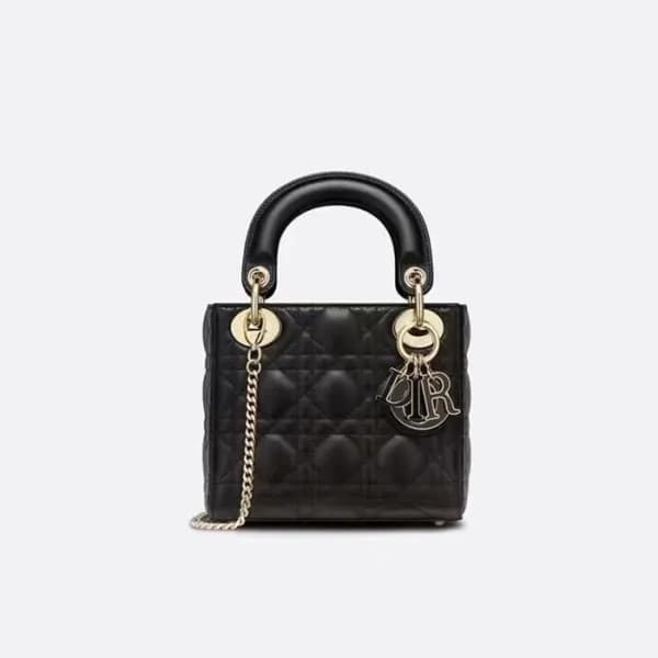 디올 여성 미니 레이디 백 - Dior Womens Mini Lady Bag - dib46… - 1