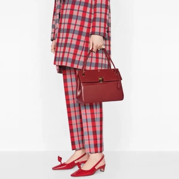 디올 여성 레드 토트백 - Dior Womens Red Tote Bag - dib595x - 1