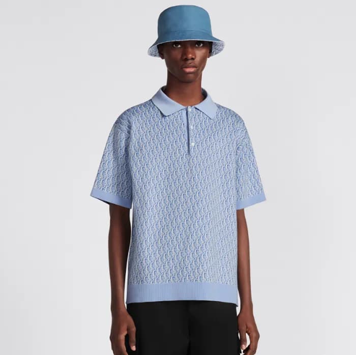 디올 남성 블루 폴로 반팔티 - Dior Mens Blue Tshirts - dic295x - 1