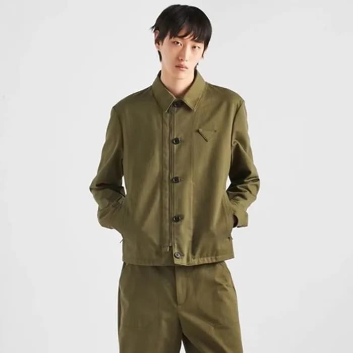 프라다 남성 카키 자켓 - Prada Mens Khaki Jackets - prc348x - 1