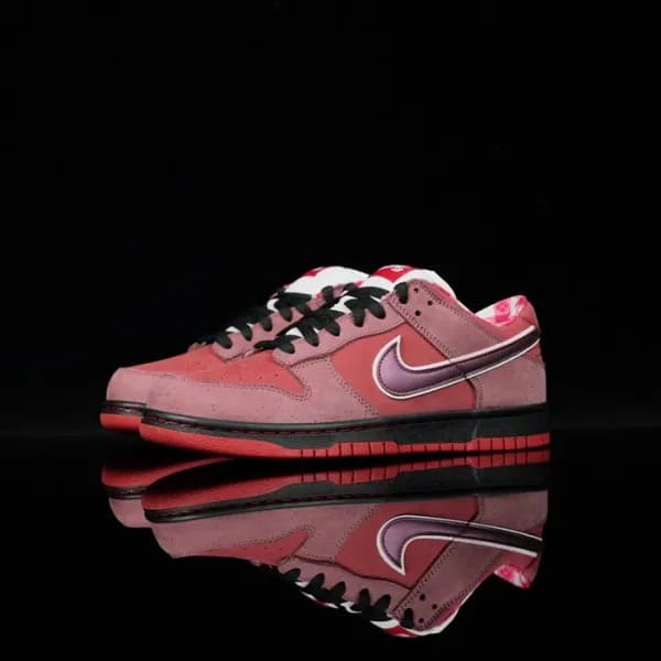 나이키 x Concepts 남/녀 레드 스니커즈 - Nike Unisex Red Sneak… - 1