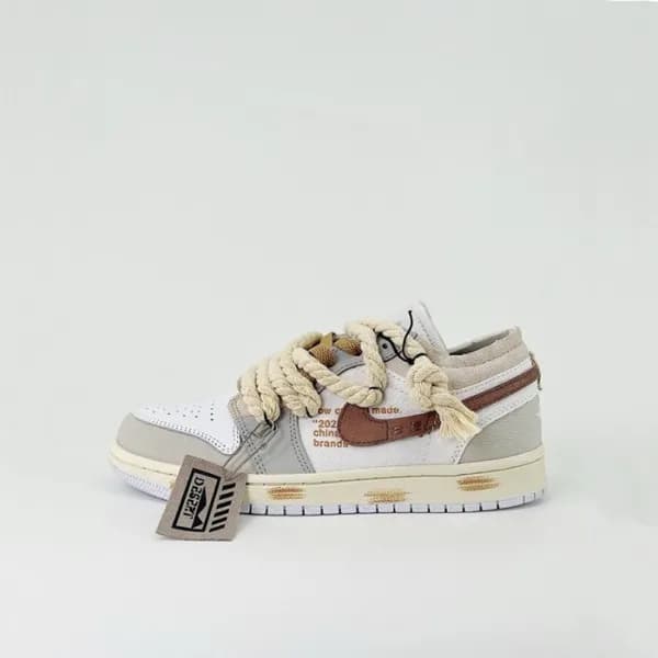 나이키 x Air Jordan 남/녀 그레이 스니커즈 - Nike Unisex Gray S… - 1