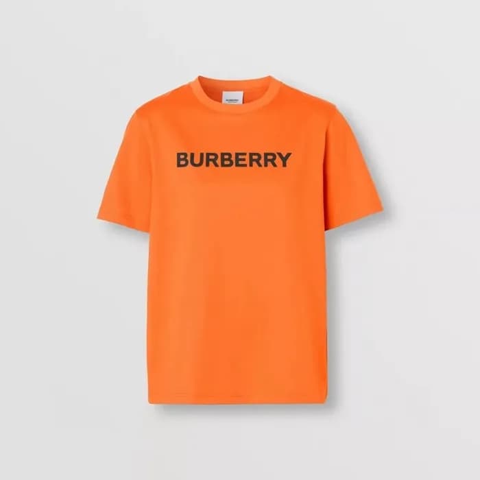 버버리 남성 오렌지 티셔츠 - Burberry Mens Orange Tshirts - bu… - 1