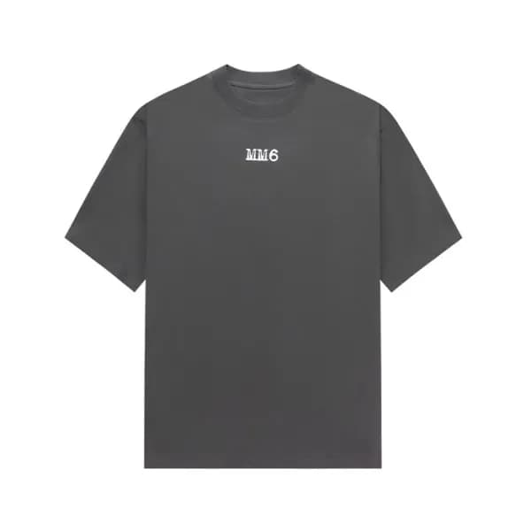 메종 마르지엘라 남/녀 그레이 반팔 티셔츠 - Maison Margiela Unisex G… - 1