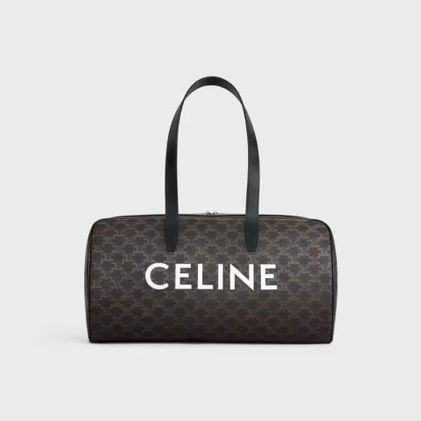 셀린느 남/녀 블랙 키폴 - Celine Unisex Black Keepall - ceb2… - 1