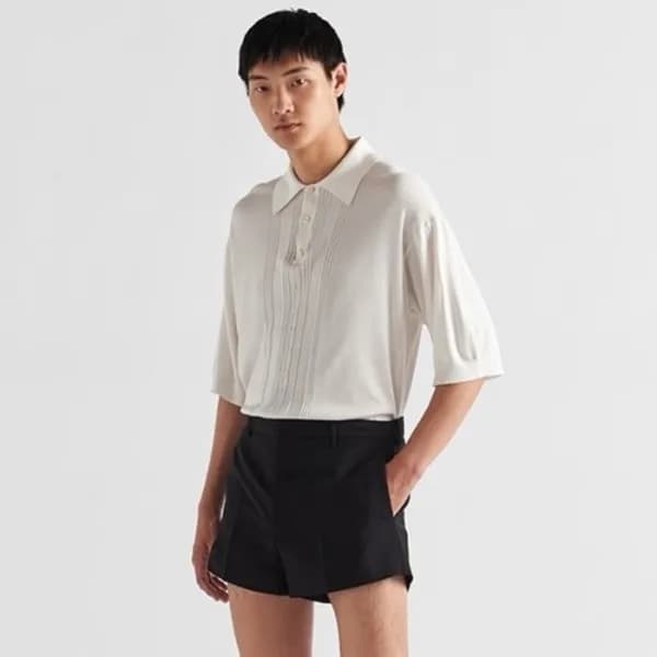 프라다 남성 폴로 반팔 티셔츠 - Prada Mens Polo Tshirts - prc14… - 1