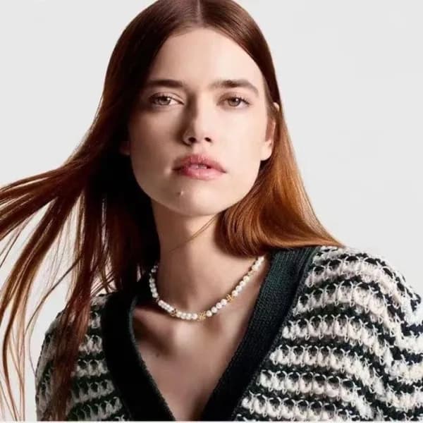 루이비통 여성 진주 목걸이 - Louis vuitton Womens Pearl Neckla… - 1