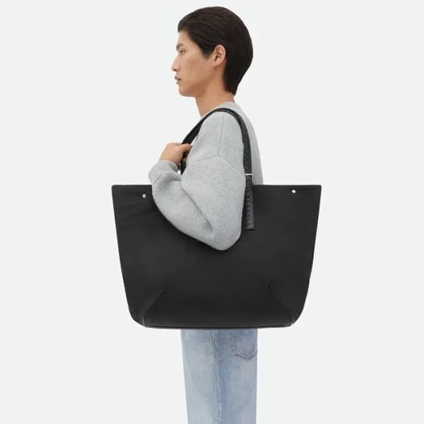 보테가베네타 남성 나일론 쇼퍼 백 - Bottega veneta Mens Shopping … - 1