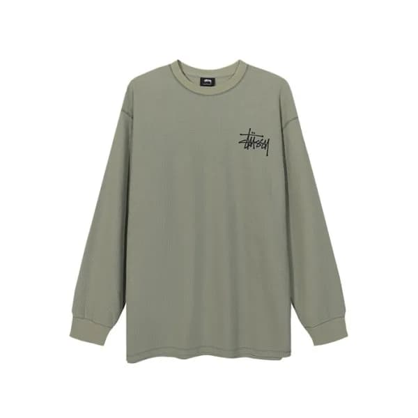 스터시 남성 라운드 긴팔티 - Stussy Mens Round Tshirt - stc403… - 1