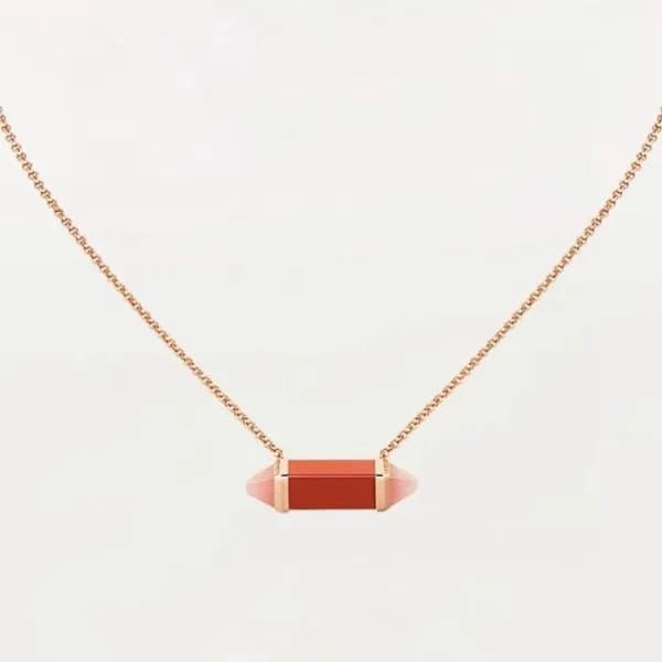 까르띠에 여성 골드 네크리스 - Cartier Womens Gold Necklace - a… - 1