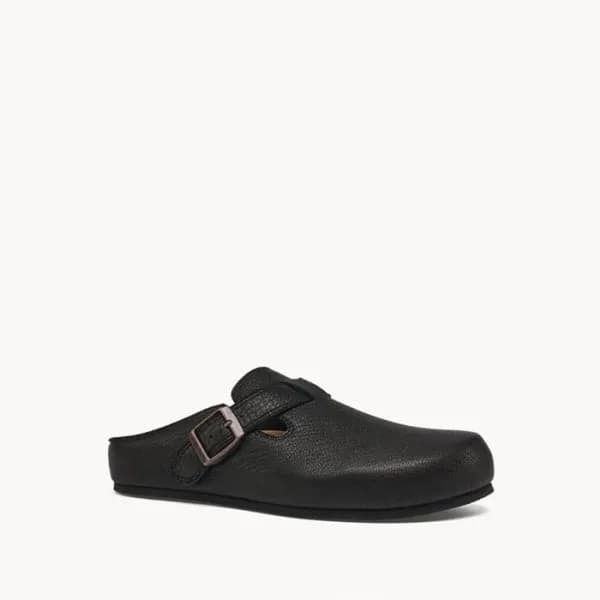 더 로우 여성 휴고 슬라이드 스웨이드 애쉬 - The Row Womens Hugo Slid… - 1