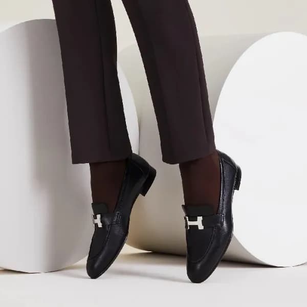 에르메스 여성 파리 로퍼 - Hermes Womens Paris Loafer - hes61… - 1