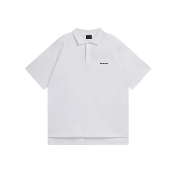 발렌시아가 남성 폴로 반팔 티셔츠 - Balenciaga Mens Polo Tshirt -… - 1
