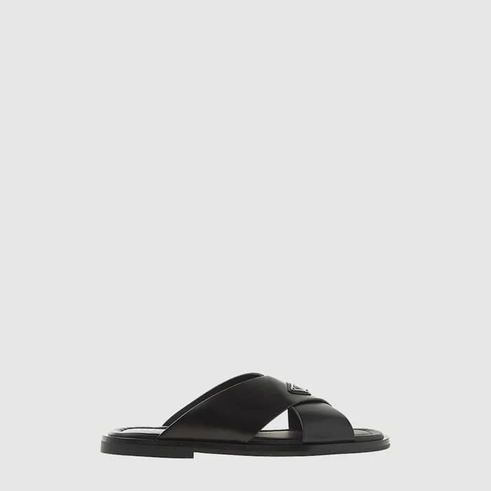 프라다 남성 크리스크로스 샌들 - Prada Mens Crisscross Sandals -… - 1