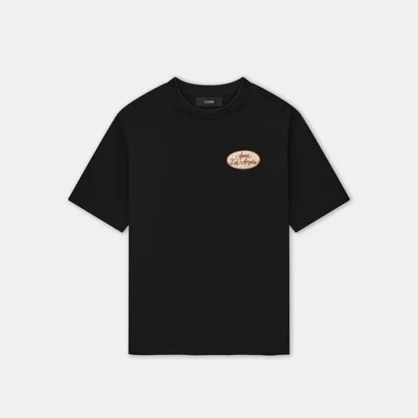 아미리 남성 반팔 티셔츠 - Amiri Mens Round Tshirt - amc8062x - 1