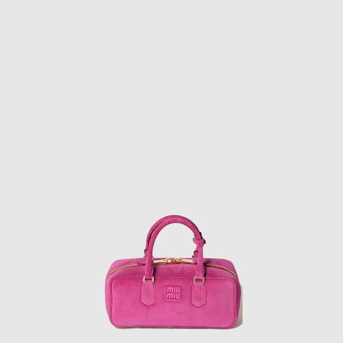 미우미우 여성 아르카디 볼링백 - Miumiu Womens Arcadie Bag - mib… - 1