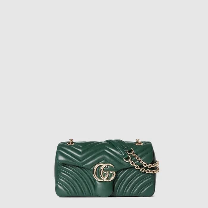 구찌 여성 GG 마몽 미디엄 숄더백 - Gucci Womens GG Marmont Medi… - 1