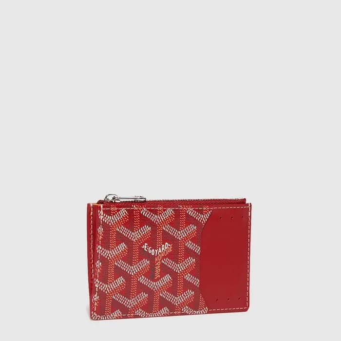 고야드 남/녀 부르봉 지퍼 카드 홀더 - Goyard Unisex Bourbon Zippe… - 1