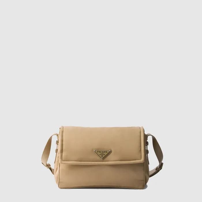 프라다 남성 미디엄 리나일론 패딩 숄더백 1BD255 - Prada Mens Medium … - 1