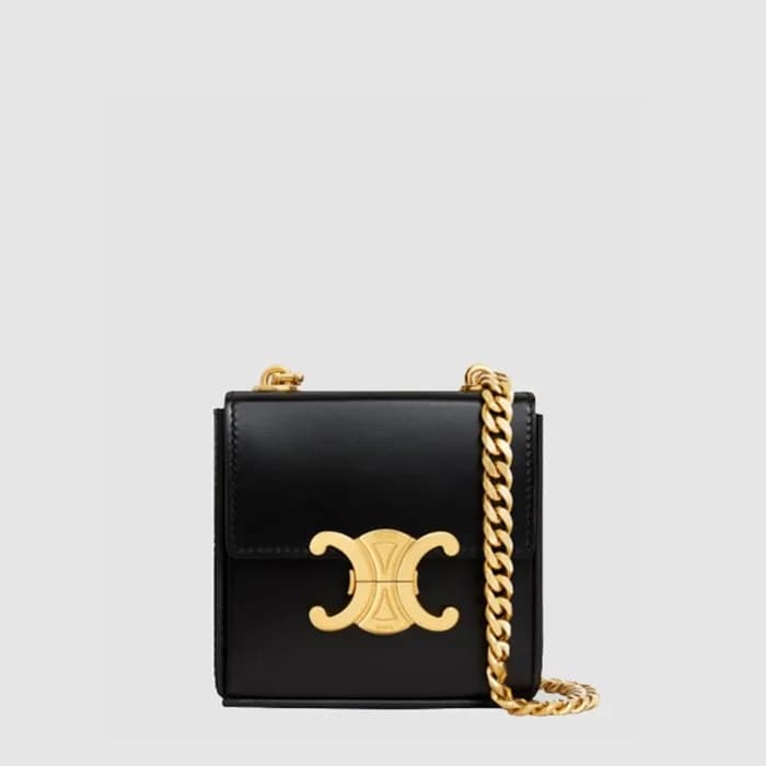 셀린느 여성 트리오페 미니 박스 백 - Celine Womens Triomphe Mini … - 1