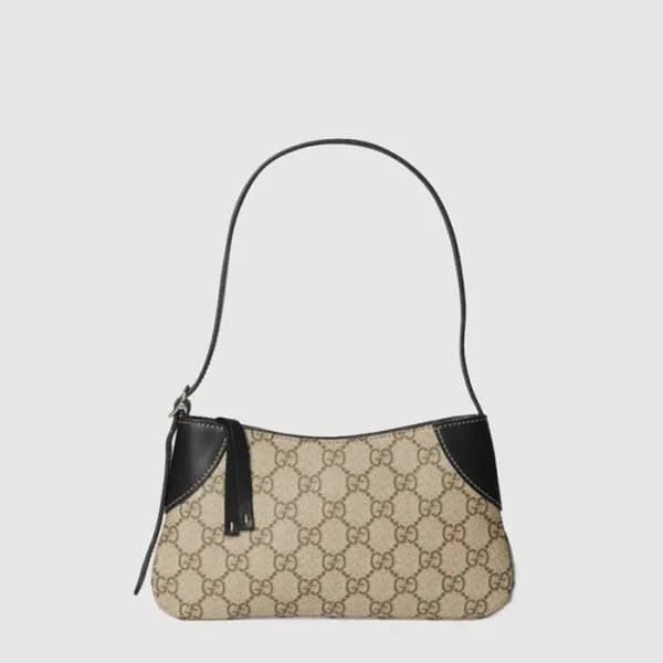 구찌 여성 GG 엠블럼 수퍼 미니 숄더백 - Gucci Womens GG Emblem Su… - 1