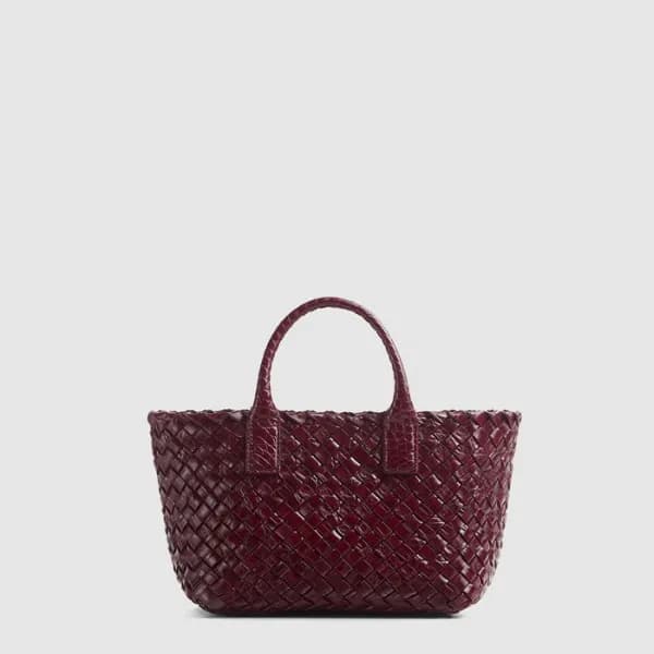 보테가 베네타 여성 미니 까바 토트 백 - Bottega veneta Womens Mini… - 1