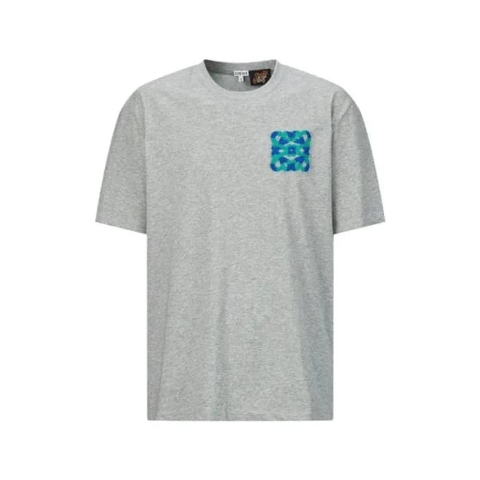 로에베 남성 라운드 반팔티 - Loewe Mens Round Tshirt - loc1371… - 1