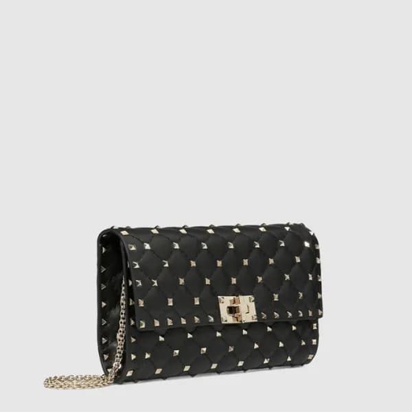 발렌티노 여성 락스터드 스파이크 체인 백 - Valentino Womens Rockstud… - 1