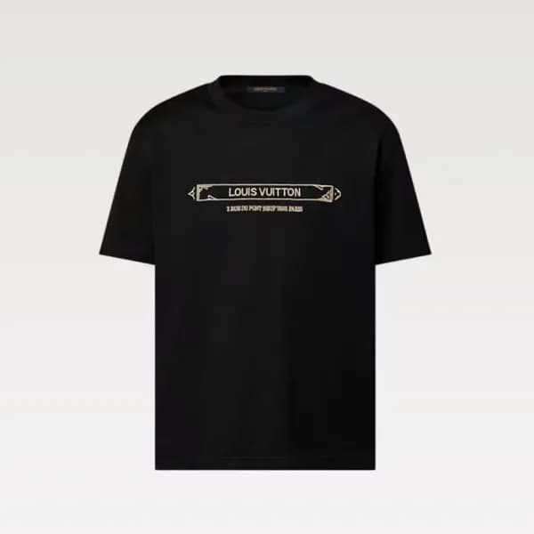 루이비통 남성 라운드 반팔티 - Louis vuitton Mens Round Tshirt … - 1