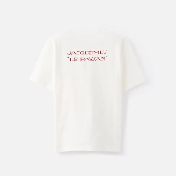 자크뮈스 남성 라운드 반팔티 - Jacquemus Mens Round Tshirt - ja… - 1