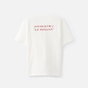 자크뮈스 남성 라운드 반팔티 - Jacquemus Mens Round Tshirt - ja…