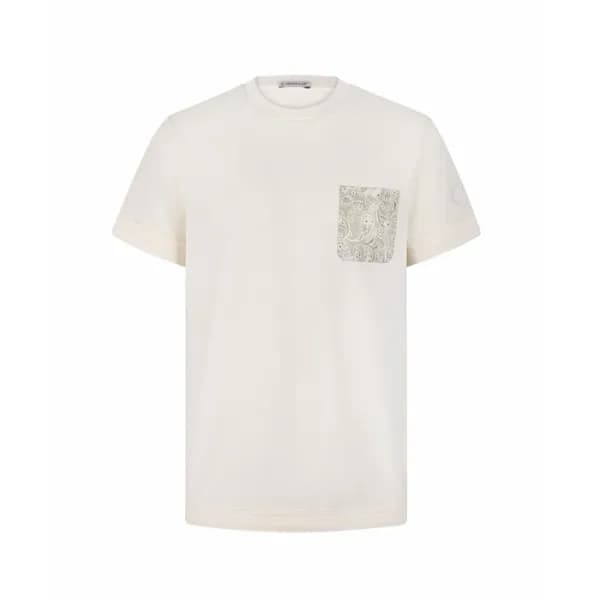 몽클레어 남성 라운드 반팔 티셔츠 - Moncler Mens Round Tshirt - m… - 1
