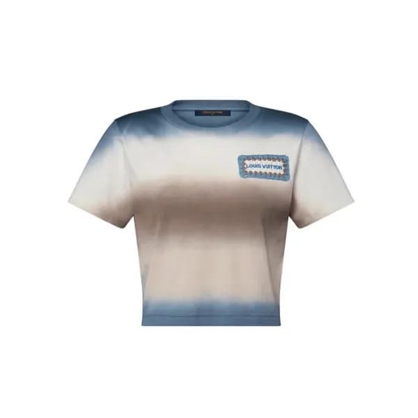 루이비통 여성 반팔 티셔츠 - Louis vuitton Womens Round Tshirt… - 1