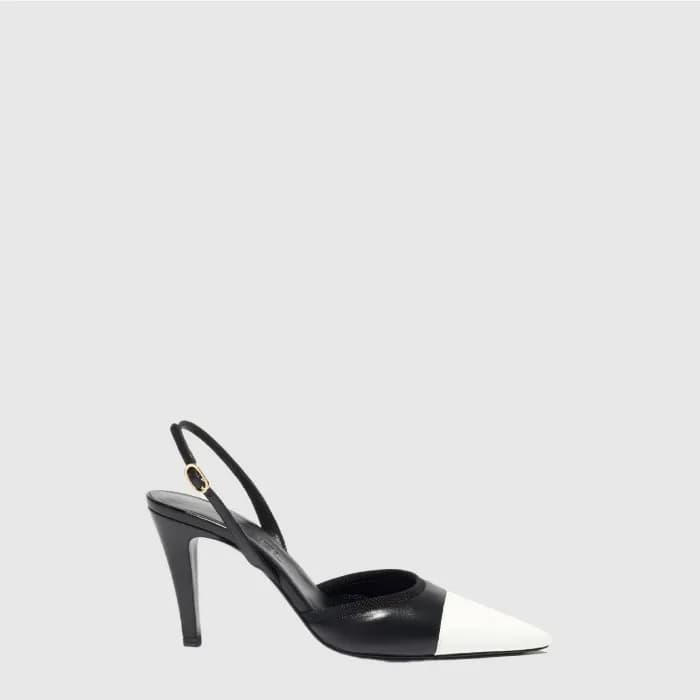 샤넬 여성 슬링백 힐 이리데슨트 - Chanel Womens Slingback Heels … - 1