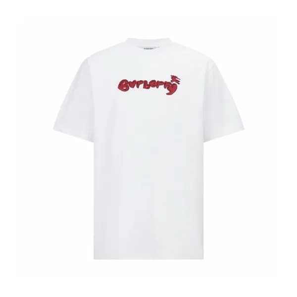 버버리 남성 라운드 반팔 티셔츠 - Burberry Mens Round Tshirt - b… - 1