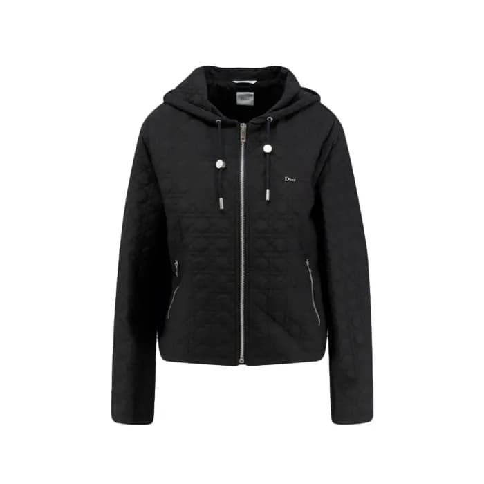 디올 여성 마크로카나쥬 퀼팅 테크니컬 태피터 재킷 - Dior Womens Macrocannage Quilted Technical Taffeta Jacket - dic16428x - 1