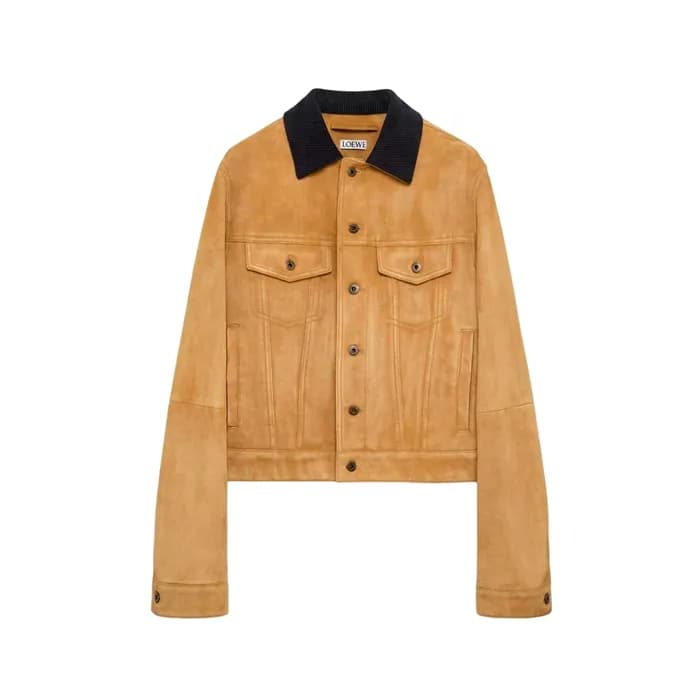 로에베 남성 가죽 자켓 - Loewe Mens Leather Jacket - loc16582x - 1