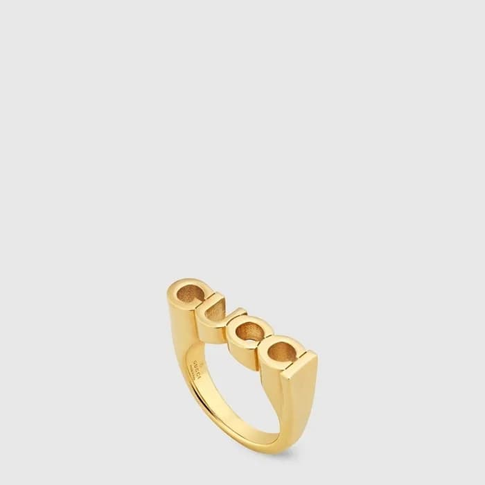구찌 여성 레터링 링 - Gucci Womens Lettering Ring - acc10960x - 1