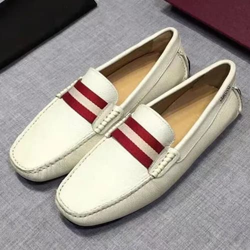 [발리] 유팁 모카신 레더 남성용 신발 bl0014x - Bally U-Tip Mokasi… - 1