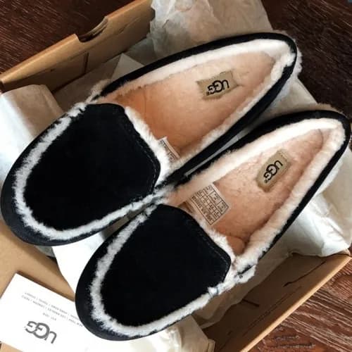 UGG 2018 LADIES LEATHER LOAFER SHOES - UGG 여성 레더 어… - 1