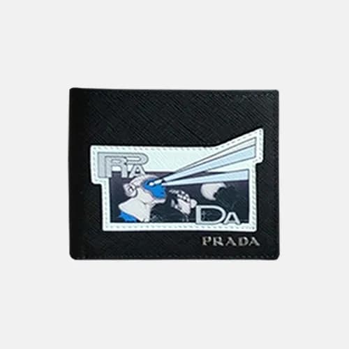 Prada 2018 Mens Saffiano Wallet - 프라다 남성 신상 사피아노 반… - 1