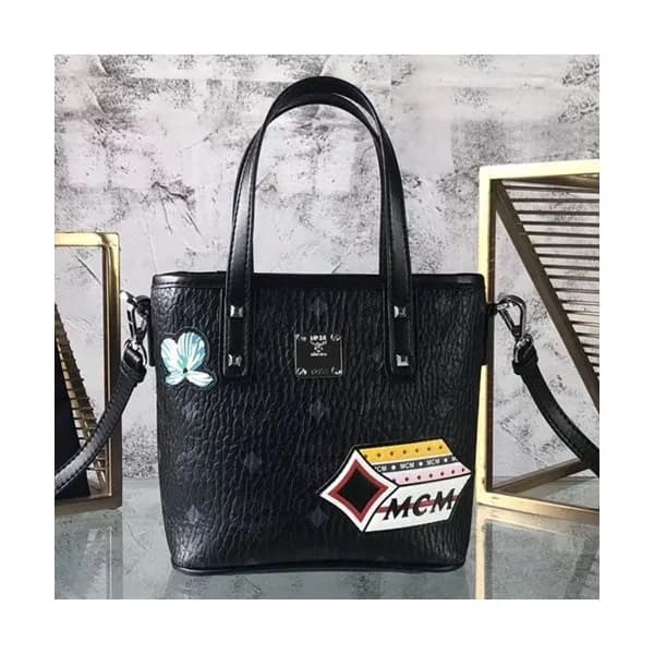 MCM Visetos Tote Shoulder Bag,18cm - 엠씨엠 여성용 비세토스 … - 1