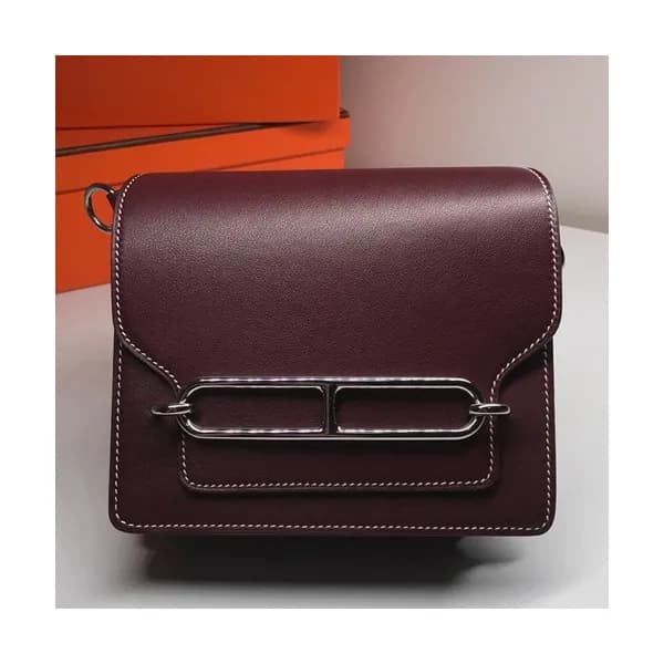 Hermes Roulis Swift Leather Shoulder Bag ,19cm - 에… - 1